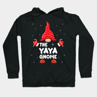 The Yaya Gnome Matching Family Christmas Pajama Hoodie